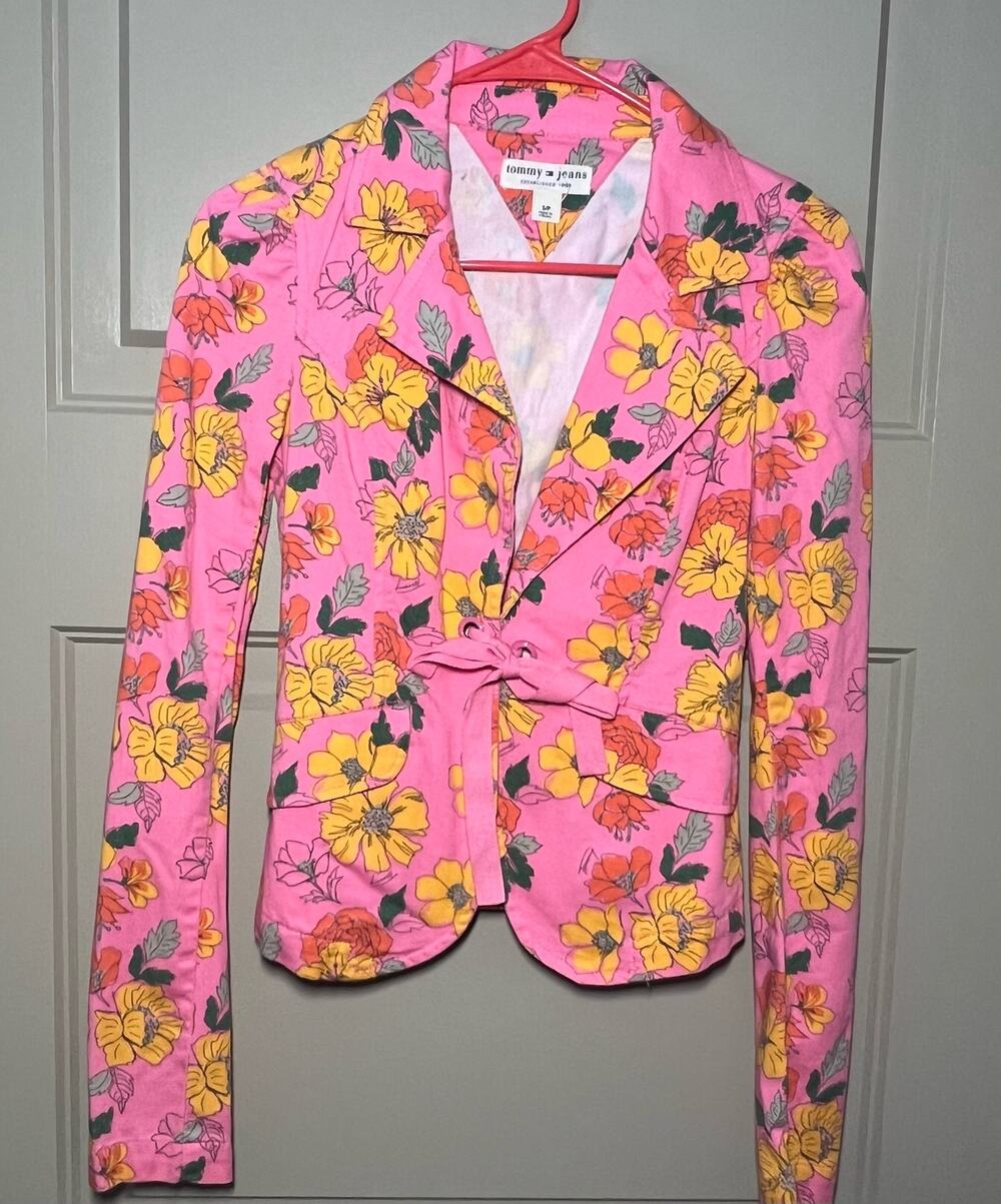 Tommy Jeans Tropical Blazer S NWOT